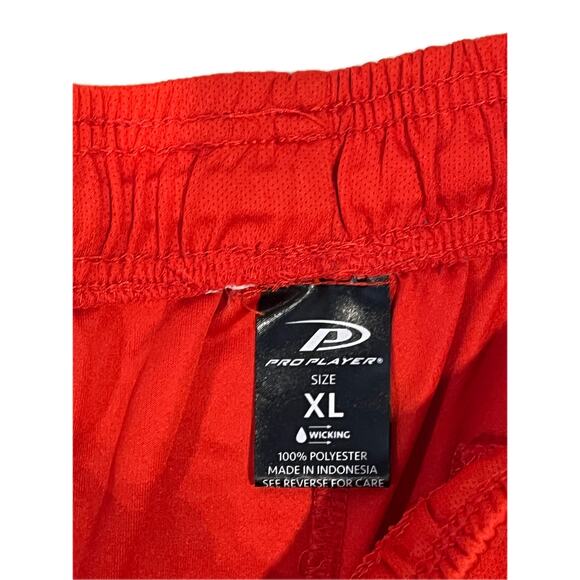 Pro Player Red Training Shorts Mens XL - Picture 3 of 3